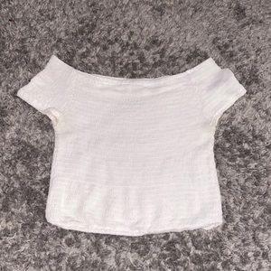 Off The Shoulder Crop Top